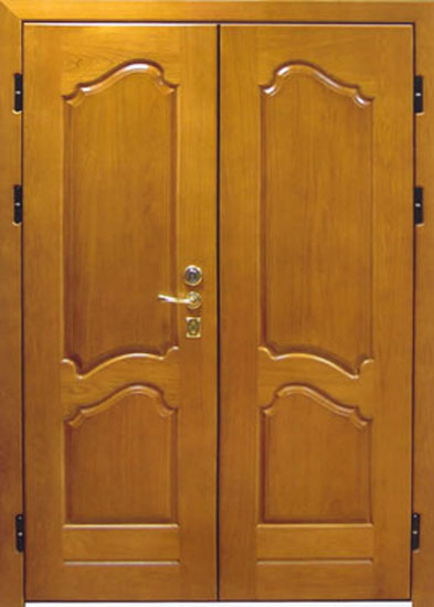 Стальная дверь с накладками из МДФ